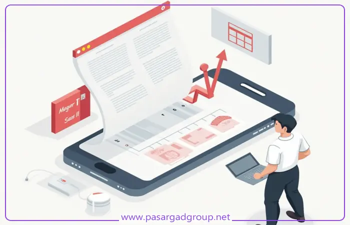 دلایل کاهش فروش وب سایت